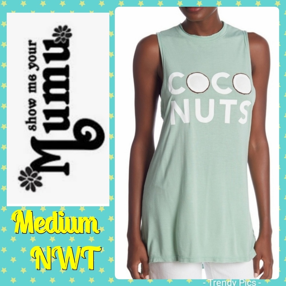 Show Me Your MuMu, Hi Lo Tank Top! Med. NWT